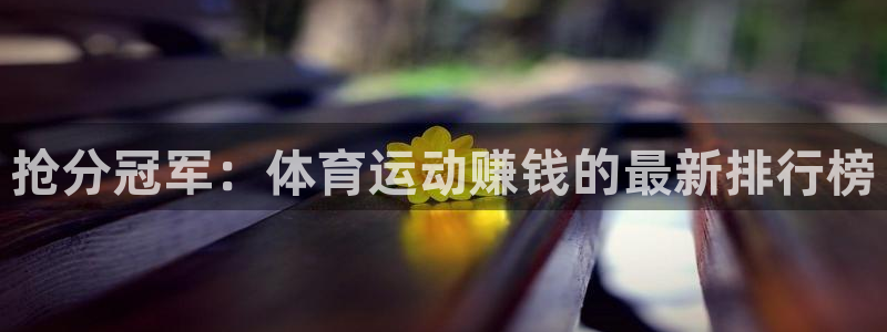 xc体育app官方网站：抢分冠军：体育运动赚钱的最新排行榜